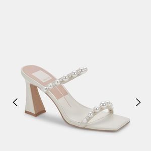 Dolce Vita Naja Pearl Heels Ivory Stella